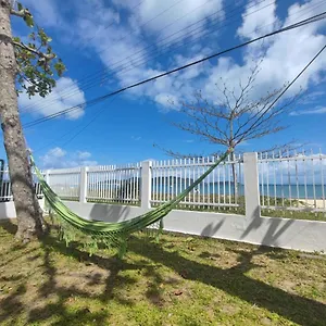  Casa de Férias Bruno Klemtz Casa Frente Mar Pe Na Areia Lindo Patio Com Gramado Privativo Ar Split Wifi - 6 X Sem Juros